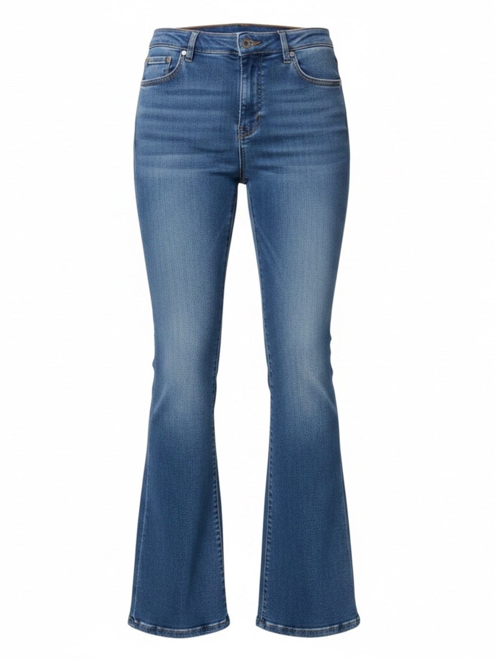 NWT Nicole Miller Soho High Rise Bootcut Jeans Perfection Denim Stretch Trendy